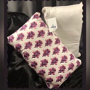 SKY Midnight Meadow Decorative Pillow, 14" X24" Purple,lilac,white